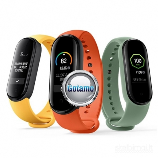 Apyrankės dirželiai Xiaomi Mi Band 5 6 7 išmaniosioms apyrankėms WWW.GOTAMO.LT