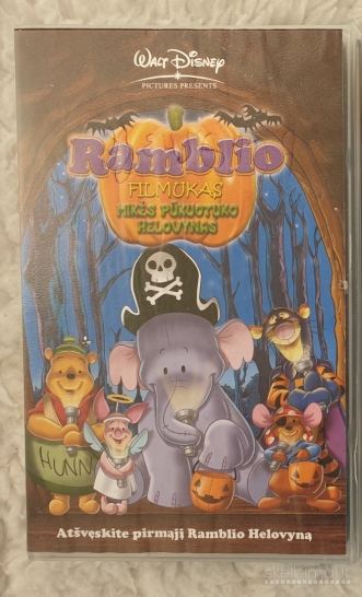 VHS animacinis Walt Disney filmukas įgarsintas lietuviškai!