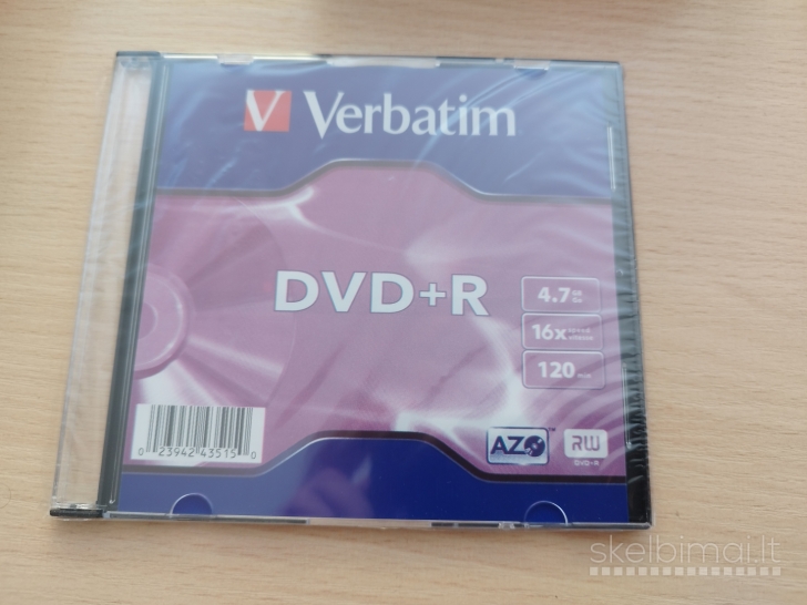 Tušti DVD+R diskai 20vnt