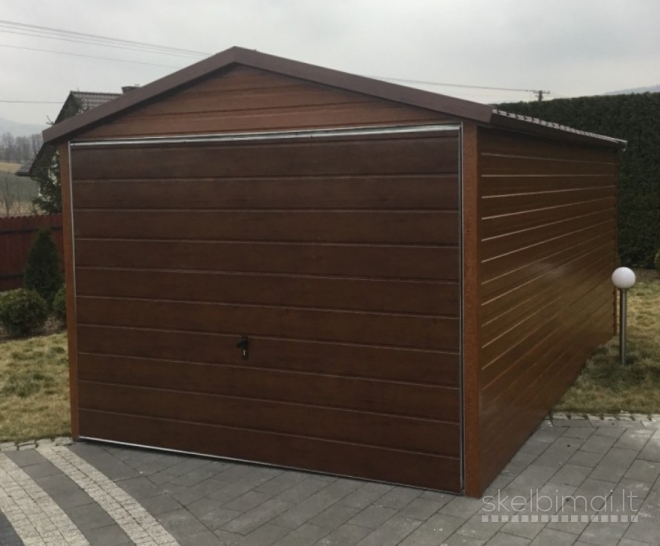 Premium WOOD 3x5 garažas - 1650€ su PVM