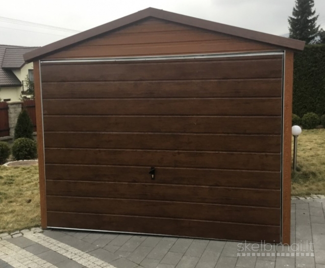 Premium WOOD 3x5 garažas - 1650€ su PVM