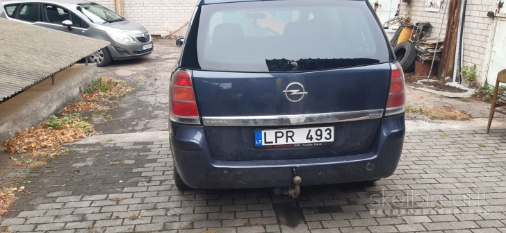 B UAB „G&J GROUP“ parduoda transporto priemones, 1.9 l Vienatūris Opel Zafira