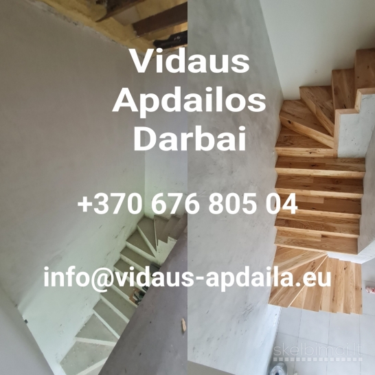 Apdailos darbai Vilniuje