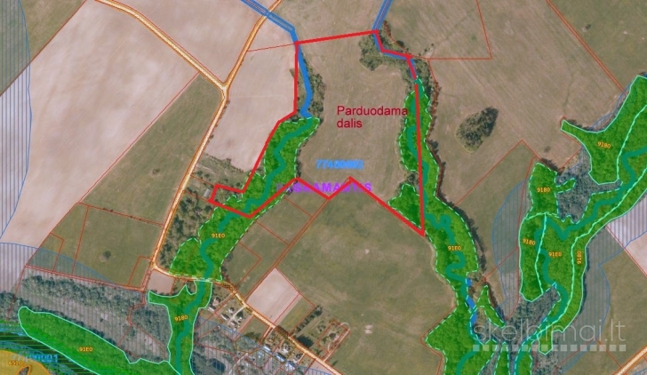 PARDUODAMAS 12,14 HA SKLYPAS