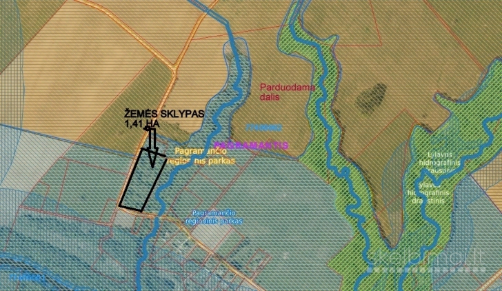 PARDUODAMAS 12,14 HA SKLYPAS