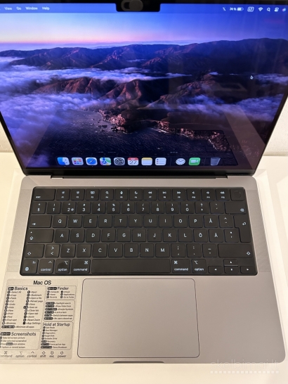 Apple MacBook Pro 14 2021, M1 Pro, 16GB, 512GB nešiojamas kompiuteris