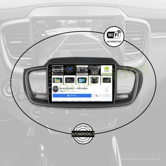 KIA SORENTO 2014-17 Android multimedia navigacija carplay