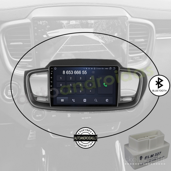 KIA SORENTO 2014-17 Android multimedia navigacija carplay