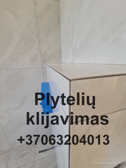 Plyteliu klijavimas