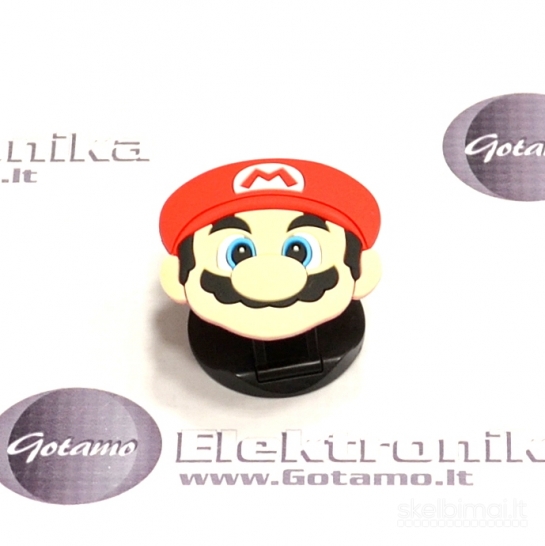 Pop Socket Super Mario klijuojami laikikliai telefonui WWW.GOTAMO.LT