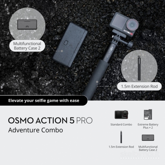 DJI Osmo Action 5 Pro Adventure Combo 