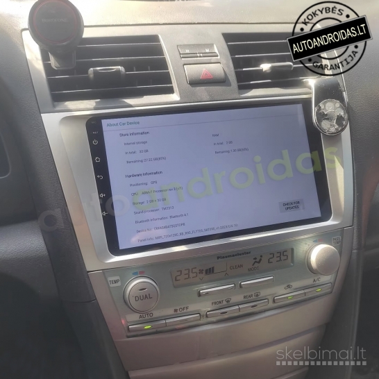 TOYOTA CAMRY 2006-11 Android multimedia navigacija carplay