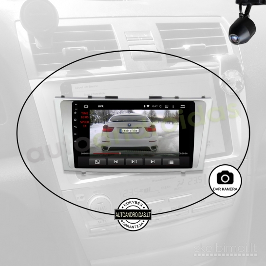 TOYOTA CAMRY 2006-11 Android multimedia navigacija carplay