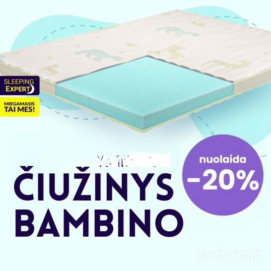 FlexyFlex Vaikiškas čiužinys Bambino -20%