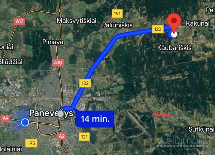 Panevėžio r. sav. Pagiegalos k. Pušų g. 10