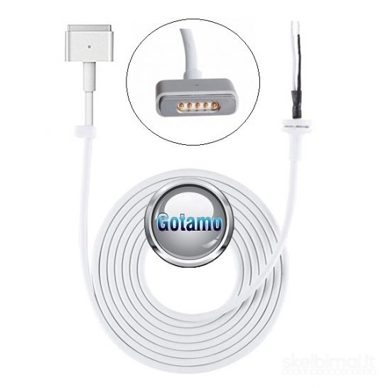 MagSafe 2 laidas 45W - 60W tinklo krovikliui Apple Macbook kompiuteriui