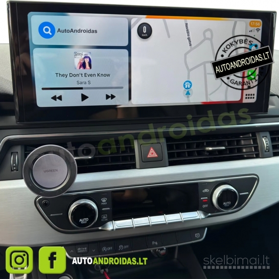 AUDI A4 A5 Q5 B9 2016-2020 Android multimedija navigacija carplay