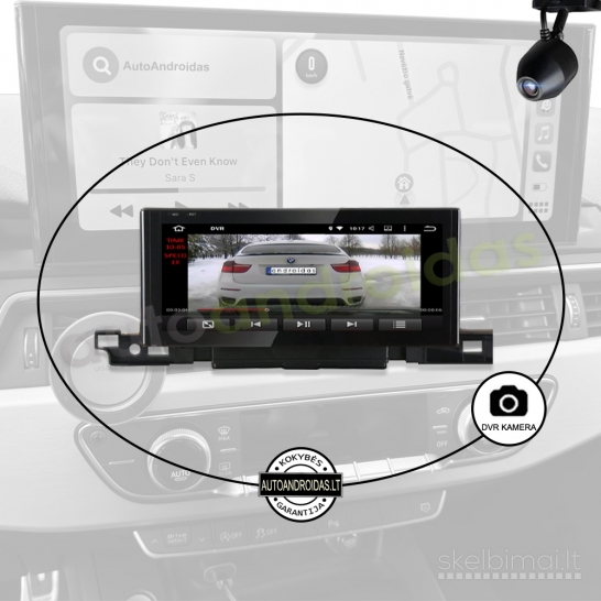 AUDI A4 A5 Q5 B9 2016-2020 Android multimedija navigacija carplay