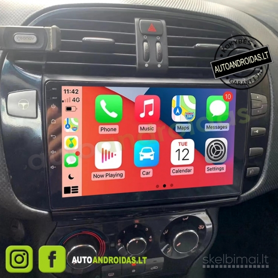 FIAT BRAVO 2007-2012 Android multimedija navigacija carplay