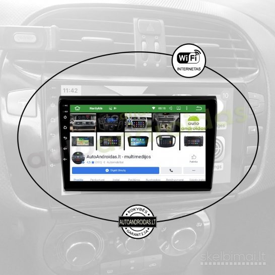 FIAT BRAVO 2007-2012 Android multimedija navigacija carplay