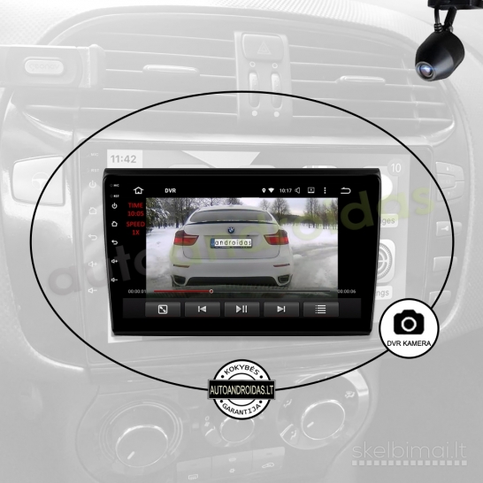 FIAT BRAVO 2007-2012 Android multimedija navigacija carplay