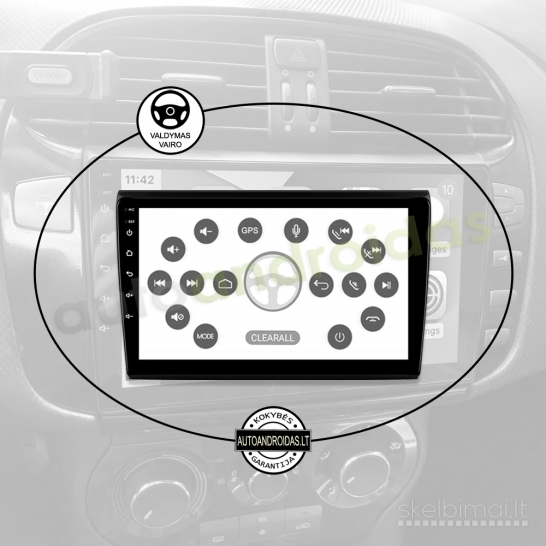 FIAT BRAVO 2007-2012 Android multimedija navigacija carplay