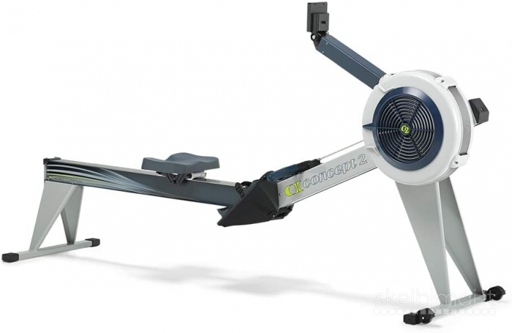 Concept2 Model E With Monitor PM5 Gray