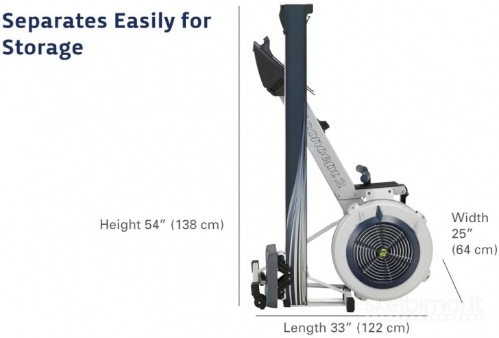 Concept2 MODEL D With Monitor PM5 Black