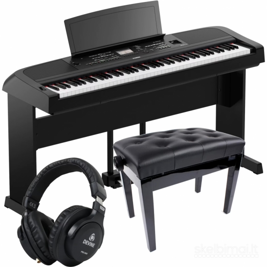 Yamaha DGX-670B Complete Digital Piano Bundle (Black)