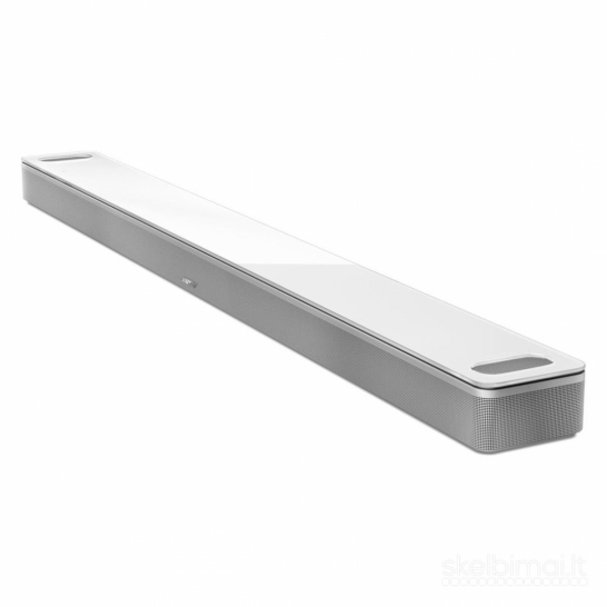 Bose Smart Soundbar 900, White with Bass Module 700 for Soundbar, Arctic White