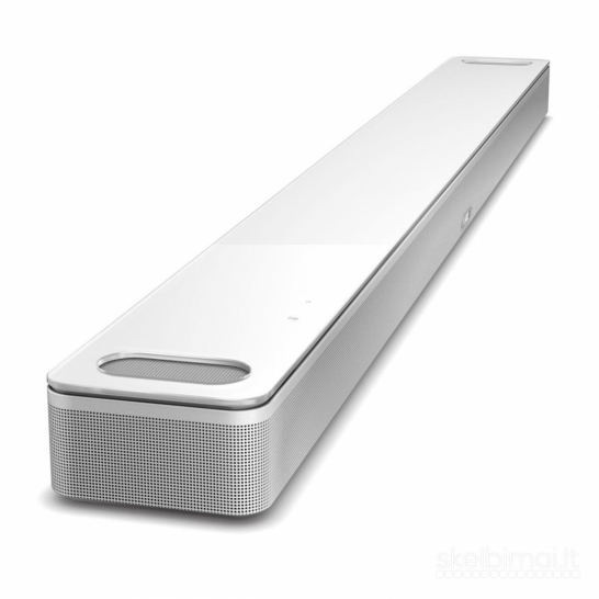 Bose Smart Soundbar 900, White with Bass Module 700 for Soundbar, Arctic White