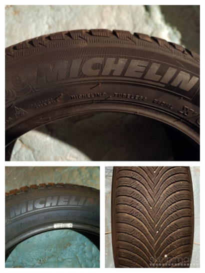 ŽIEMINĖS Michelin padangos 205/55 R16, 91T 