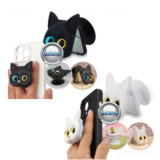 Pop Socket Kitty klijuojami laikikliai telefonui WWW.GOTAMO.LT