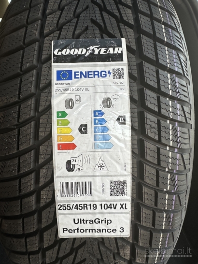 Naujos žieminės nenaudotos GoodYear padangos