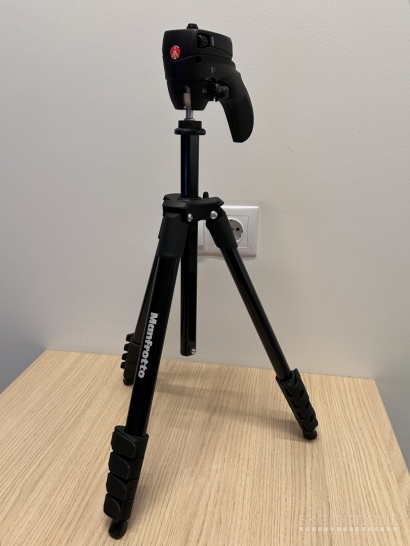 Manfrotto trikojis stovas fotoaparatui