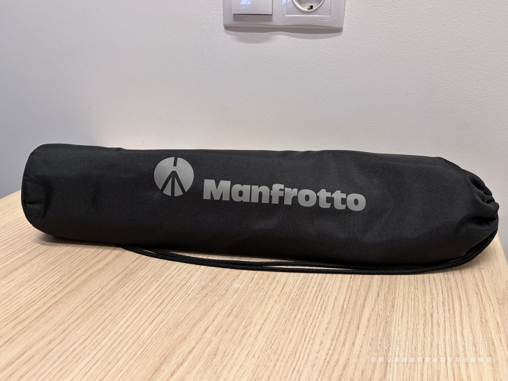 Manfrotto trikojis stovas fotoaparatui