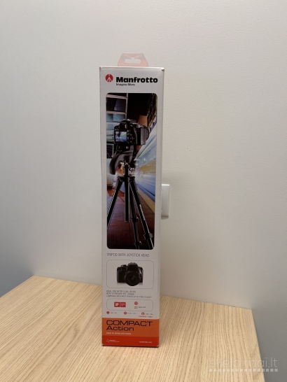 Manfrotto trikojis stovas fotoaparatui