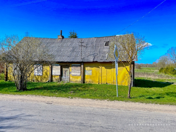 Rokiškio r. sav., Panemunėlio glž. st., Stoties g., rąstinis namas Nr. 439