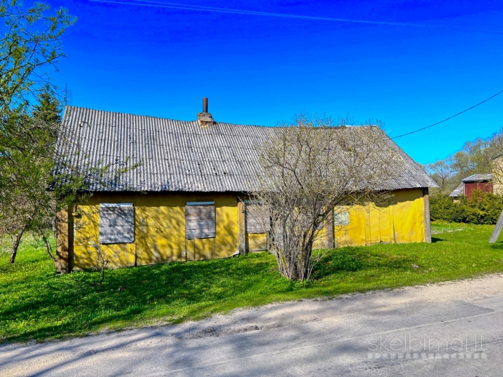 Rokiškio r. sav., Panemunėlio glž. st., Stoties g., rąstinis namas Nr. 439