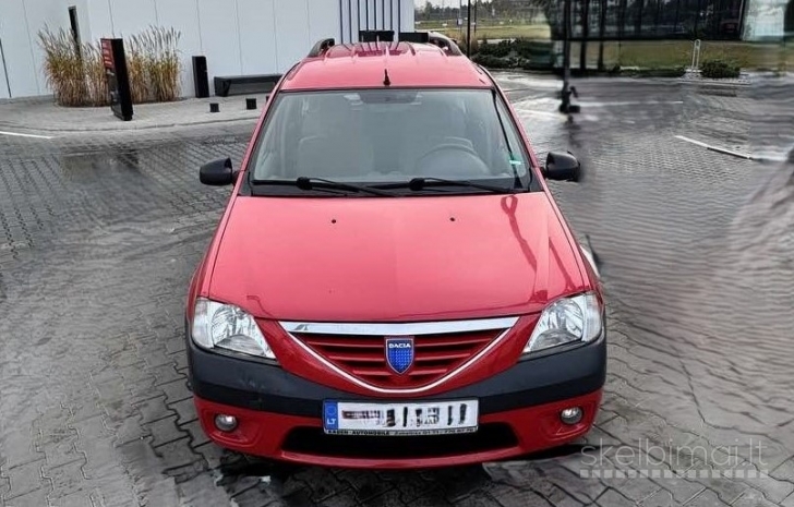 Nuomojamas Dacia LOGAN automobilis (250 eur/mėn.) 