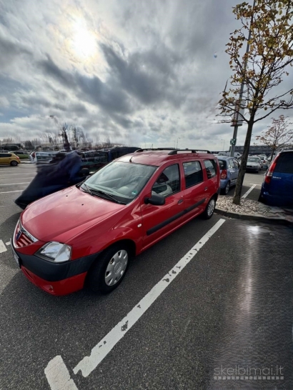 Nuomojamas Dacia LOGAN automobilis (250 eur/mėn.) 