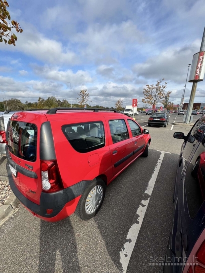 Nuomojamas Dacia LOGAN automobilis (250 eur/mėn.) 