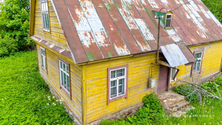 Rokiškio r. sav., Ragelių k., Malūno skg., rąstinė sodyba Nr. 372