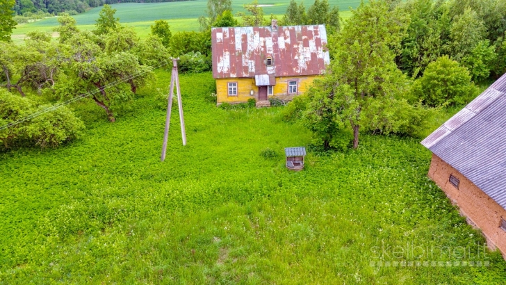 Rokiškio r. sav., Ragelių k., Malūno skg., rąstinė sodyba Nr. 372