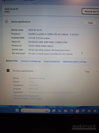 Lenovo V510- 15IKB. i5-7200U. 