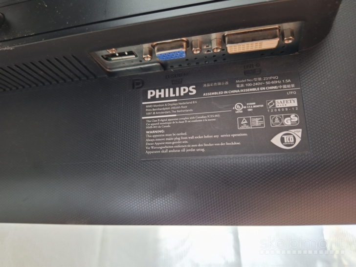 Monitorius Philips 231P4Q