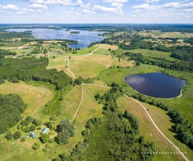 Parduodami sklypai vienas šalia kito Molėtų raj. Mackonių k. 6,37 ha