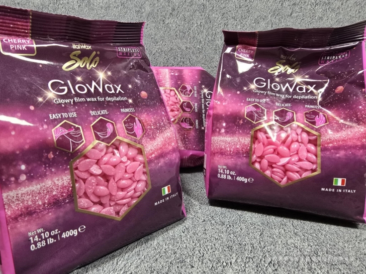 Vaško granulės veidui Italwax Solo Cherry 400g