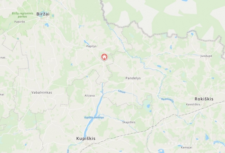 3k. butas 15km nuo Biržų m.