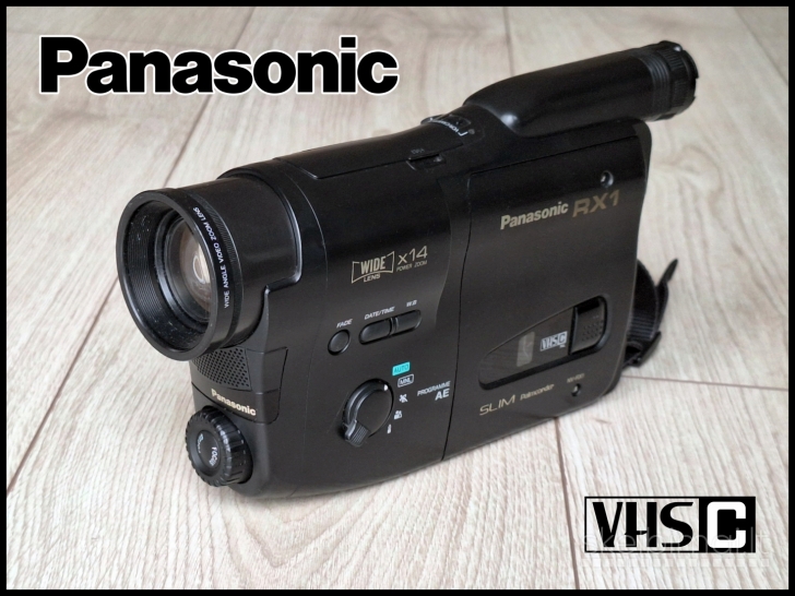 Labai geros būklės Panasonic vhs-c video kamera